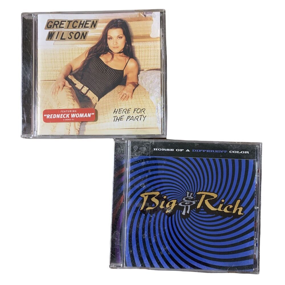 Here for the Party Gretchen Wilson & Horse Of A Different Color Big‎ & Rich CD’s